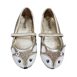 Capelli New York Glitter Fox Mary Jane Flat Shoes